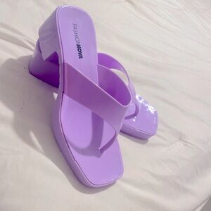 Sandals fashion nova